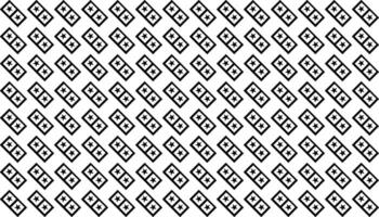 Diamond Chain Geometric Design vector