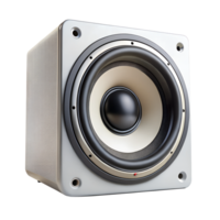 speaker isolate on transparency background png