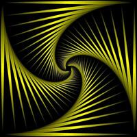 Minimalist modern yellow line gradient geometric background. Dynamic shapes composition vector