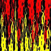 Abstract Fire Background. Abstract flame Background. doodle red and yellow fire background vector