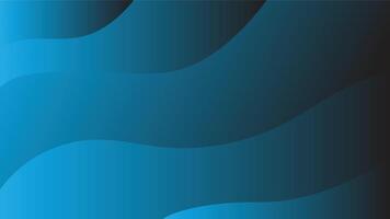 Abstract blue background. Gradient illustration vector