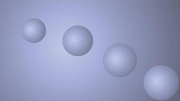 Abstract background with circles. Different shades and thickness. 3D illustration vector