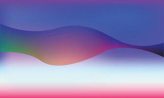 Modern abstract glowing wave Dynamic flowing wave lines design element. Futuristic and sound wave pattern. vector