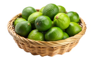 Lots of Lime isolate on transparency background png