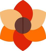 Flower illustration on white isolated background. Floral business concept. vector