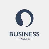 A logo for business, with a circle shape vector