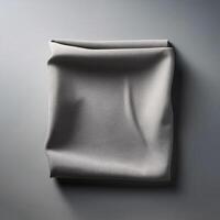 Plain folded cloth with Minimalist background photo