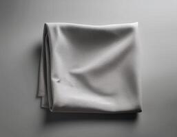 Plain folded cloth with Minimalist background photo