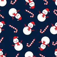Christmas and new year pattern vector