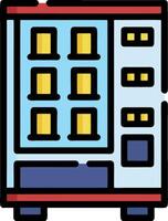 A vending machine icon vector