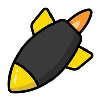 Simple Ddos colorful icon. The icon can be used for websites, print templates, presentation templates, illustrations, etc vector