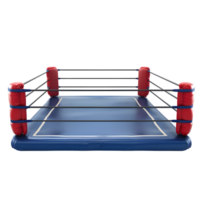 Boxing ring Isolated on transparent background png