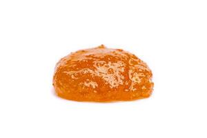 Marijuana resin isolated on white background photo