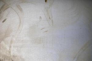 Dirty texture of scratched plastic. photo