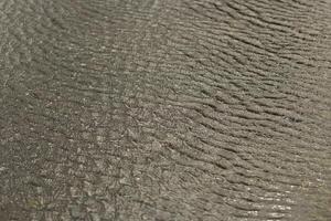 Water in spring. Waves on surface. Spring puddle. Details of nature. photo
