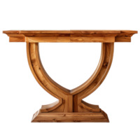 Hall Table front view full length isolate on transparency background png