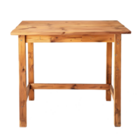 Craft Table front view full length isolate on transparency background png
