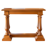 Hall Table isolate on transparency background png