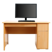 Computer Table isolate on transparency background png