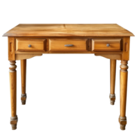 Writing Table isolate on transparency background png