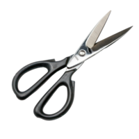 Scissors side view full body isolate on transparency background png