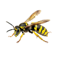 Hymenoptera side view full body isolate on transparency background png