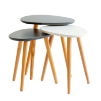 Nesting Table isolate on transparency background png
