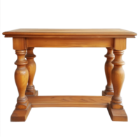 Hall Table front view full length isolate on transparency background png