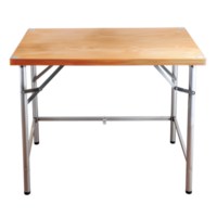 Work Table front view full length isolate on transparency background png