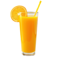 orange juice drink isolate on transparency background png