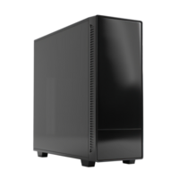 modern pc front view full length isolate on transparency background png