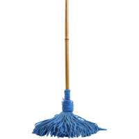Mop front view full length isolate on transparency background png