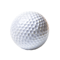 Golf Ball isolate on transparency background png