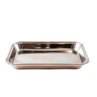 A tray front view full length isolate on transparency background png