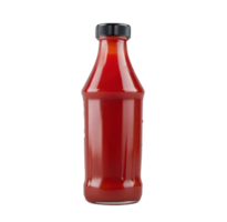 Ketchup bottle isolate on transparency background png