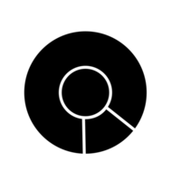 Pin, map, address, point, marker editable stroke outline png