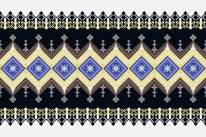 Asian style pixel art retro textile pattern with a modern twist suitable for cultural design. vector