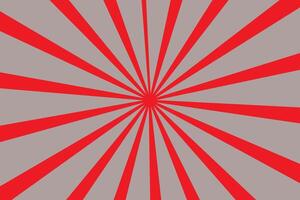 Manga anime action frame lines. Abstract explosive template with speed lines on red background. Motion radial lines. Flash explosion radial lines vector