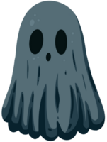 Scary ghost character, great for Halloween themes and spooky design png