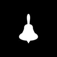 Silhouette of the Hand Ringing Bell, Flat Style, can use for Pictogram, Apps, Website, Logo, Art Illustration, of Graphic Design Element vector