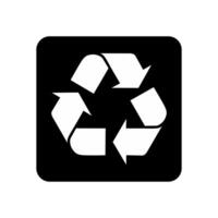 3R Sign, Reduce, Reuse, Recycle Icon Symbol, can use for Pictogram, Apps, Website, Environmental Poster Theme, Logo Gram, Label, Mark or Graphic Design Element vector