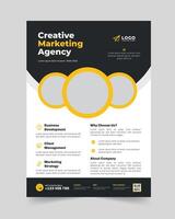 Modern Business Flyer and Business Flyer vector