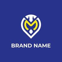 A logo for a company that is called brand name vector