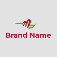 A logo for a company that is called brand name vector