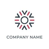 A logo for a company that is made up of a star vector
