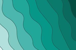 wave abstract with Teal shades Water Wave Background Design, Abstract Blue Ocean Walpaper Teal river ocean wave layer background illustration vector