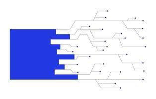Horizontal bar chart digital data circuit lines 2D cartoon object. Graph pathways. Circuitry electronic information isolated element flat clipart on white background. Spot illustration vector