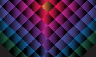 Neon Diamond Pattern Abstract background vector