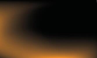 Abstract Orange and Black Gradient Background vector