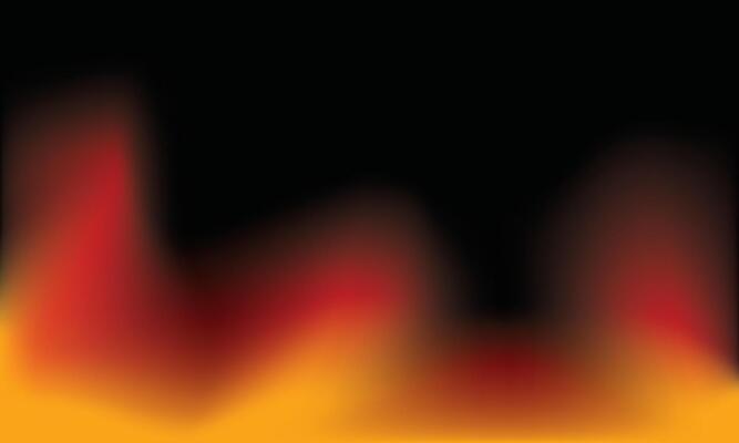 Blurred Fiery Flames Background